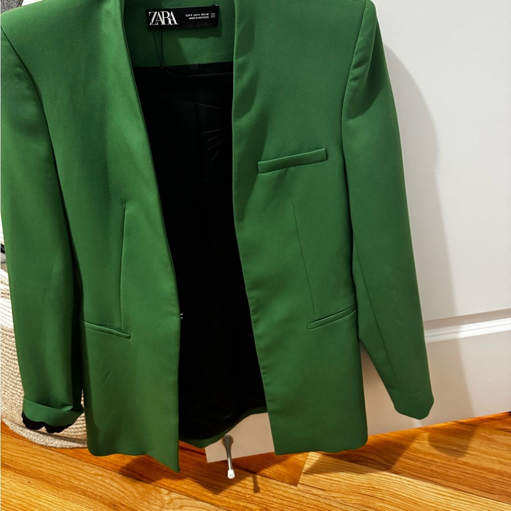 Zara Green Blazer